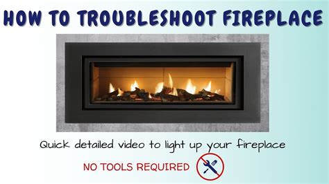 natural gas fireplace problems